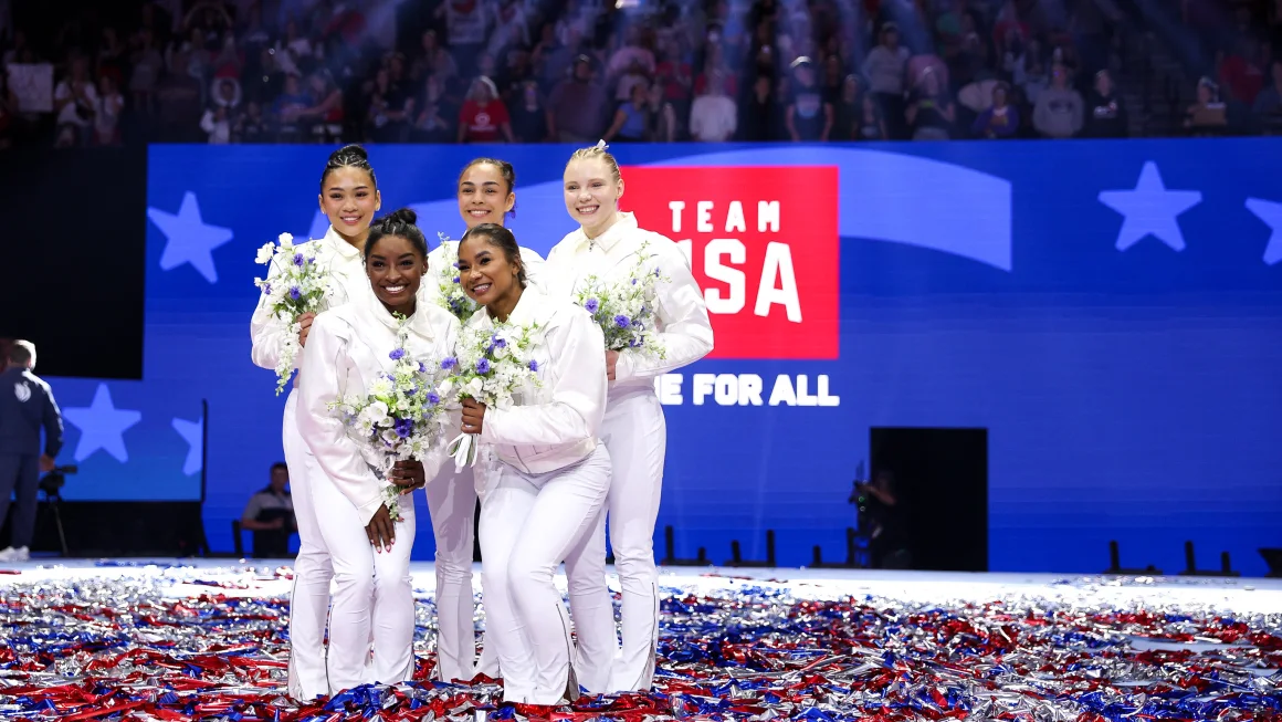 Pesenam wanita Olimpiade asal AS yang menginspirasi calon pesenam muda di negaranya